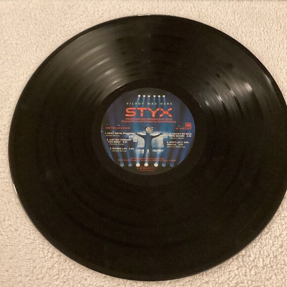Styx Kilroy Was Here LP Vinyl Record Album 33rpm 1983 Classic Rock - Picture 8 of 11